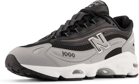 Classic 1000 Men's Black-Gray Suede by New Balance in Kuwait