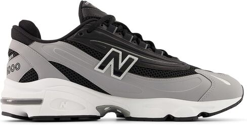 Classic 1000 Men's Black-Gray Suede by New Balance in Kuwait