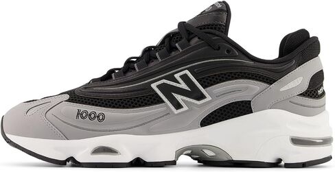 Classic 1000 Men's Black-Gray Suede by New Balance in Kuwait
