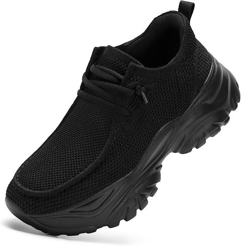 Kundork Women's Slip On Walking Shoes Non Slip Athletic Running Tennis Breathable Gym Workout Fashion Comfortable Sneakers in Kuwait