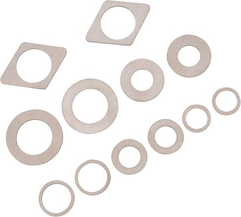 Spyder Arbor Bushing Kit for Circular Saw Blades, 12 pieces, includes Common Adapters for many Diameters, Reduces Wobble, Increases Safety and Stability (13112) in Kuwait