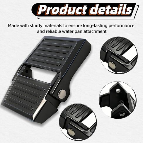 2-Pack R6178 Replacement Water Pan Latches, Compatible with Rainbow D3/D4/SE Vacuums, Replaces Part Numbers R6178, R2622, R4228, R3833 in Kuwait