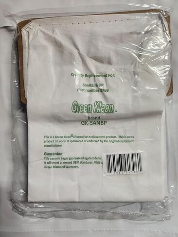 Sanitaire Backpack Vacuum Bags Style BP by Green Klean | Disposable in Kuwait
