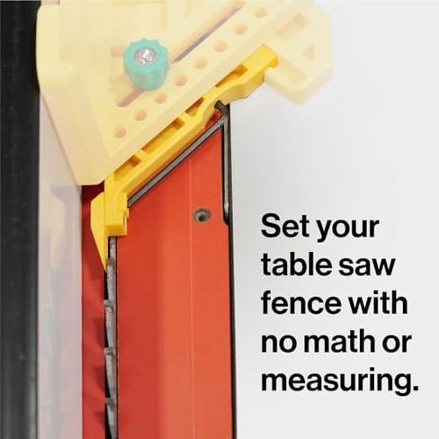 MICROJIG FitFinder 1/2 Gauge - Fast, Accurate Center Point Finder for Woodworking Materials up to 3" Thick | Perfect for Precise Cuts and Tool Setup with Upgrade Kit, Bundle in Kuwait