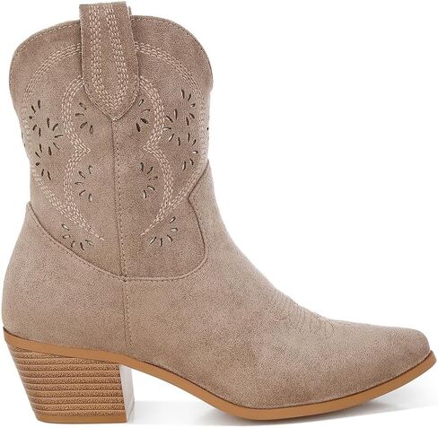 London Rag Nigel Cut Out Detail Cowboy Boots in Kuwait