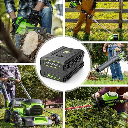 TREE.NB 5.0Ah 60Volt Replacement for Greenworks 60V Battery High Capacity 4X Longer Runtime for Greenworks Pro 60v Battery LB60A03 LB60A02 LB60A00 in Kuwait