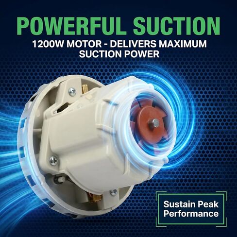 120V 1200W Motor Suction Turbine Assembly Fit for Festool CTL26E/ CTL 36E, for Mirka 1242 Vacuum Cleaner Suction Turbine Motor Replace 467.3.414, 467.3.402-3, 467.3.402-6 in Kuwait
