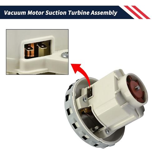 120V 1200W Motor Suction Turbine Assembly Fit for Festool CTL26E/ CTL 36E, for Mirka 1242 Vacuum Cleaner Suction Turbine Motor Replace 467.3.414, 467.3.402-3, 467.3.402-6 in Kuwait