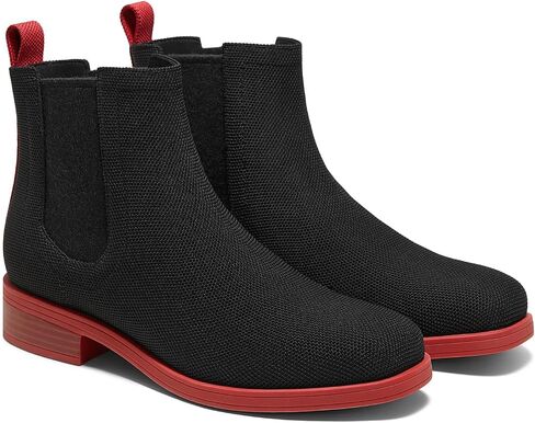 VIVAIA Clara Women's Ankle Boots Comfortable Square Toe Chelsea Boots Water Resistant Walking Booties for Fall Winter Dress in Kuwait