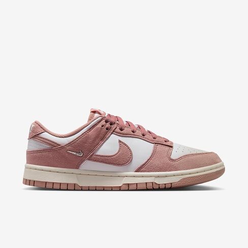 Womens Nike Dunk Low 'White/Particle Pink' in Kuwait