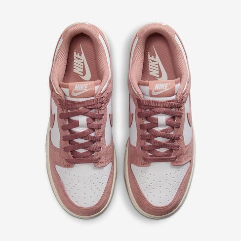 Womens Nike Dunk Low 'White/Particle Pink' in Kuwait