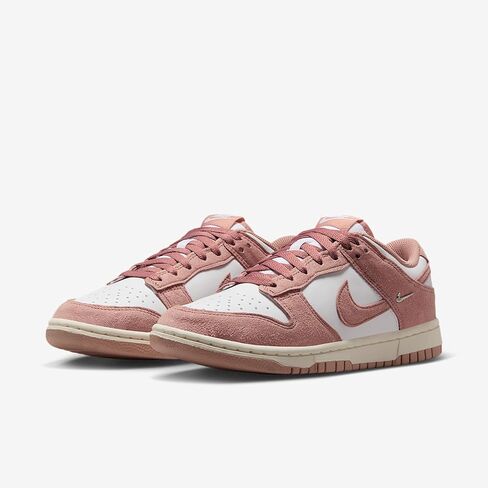 Womens Nike Dunk Low 'White/Particle Pink' in Kuwait