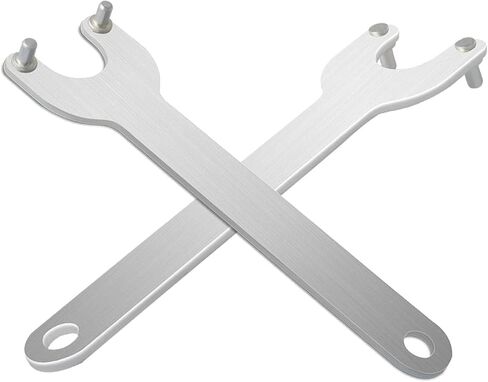(2 pack) New AG452K Wrench fits Ryobi Angle Grinder Replacement Tool Part 039028001052 039028007053 Silver in Kuwait
