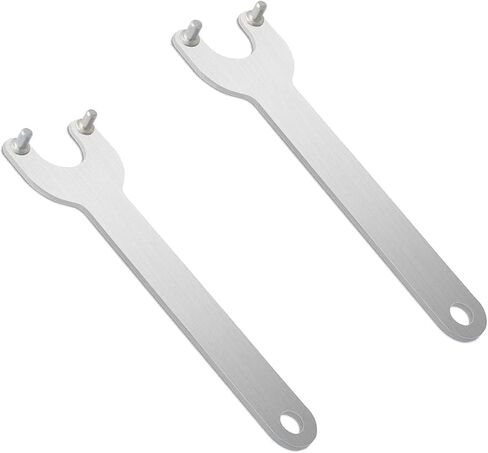 (2 pack) New AG452K Wrench fits Ryobi Angle Grinder Replacement Tool Part 039028001052 039028007053 Silver in Kuwait