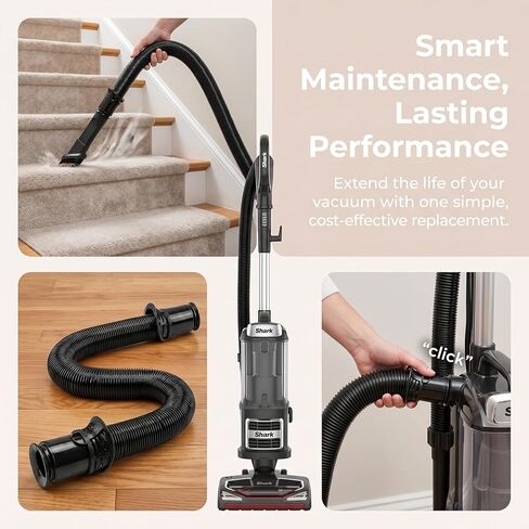 Vacuum Hose Replacement Parts for Shark Navigator & Rotator Lift-Away | Extendable 8.2 Ft, Compatible: LA300 LA301 UV850 UV900 LA322 LA502 LA502NP LA700 LA701 LA702 LA800 LA802 UV950 LA480WM LA555 in Kuwait