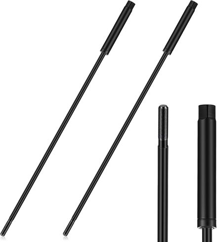 Zonon 2 Pcs Milling Machine Pull Rod Compatible with R8, 7/16 Thread Draw Bar Overall Drawbar Compatible with Bridgeport Milling Machine Part in Kuwait