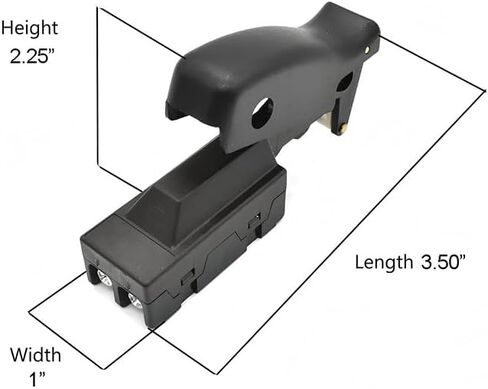 Miter Saw Trigger Power Switch Replacement Part for Dewalt DW706 DW708 DW744 DW712 DW715 DW716 DW717 DW718 DWS780 Miter Saw Replaces 153609-00, 606056-00 in Kuwait