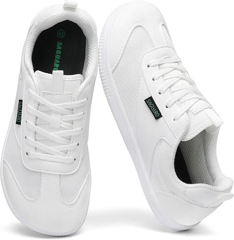SAGUARO Unisex Wide Toe Box Barefoot Shoes, Zero Drop Minimalist Casual Sneakers for Walking and Everyday Wear in Kuwait