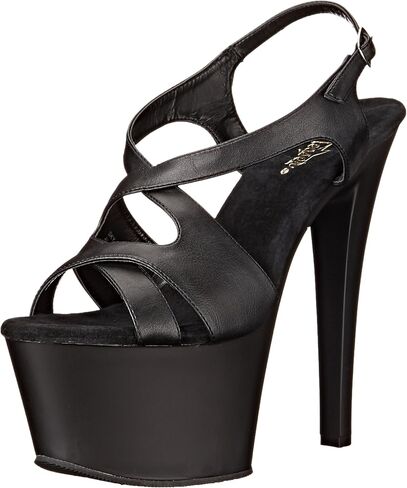 Pleaser Women's SKY330/BPU/M Platform dress Sandal in Kuwait