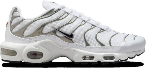 Nike Air Max Plus - Women's (HJ9743-100, White/Black/Pure Platinum) Size 8 in Kuwait