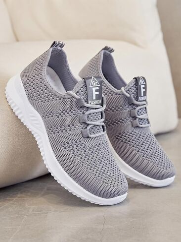 Women's Golf Walking Shoes, Lightweight Slip On Running Sneakers, Comfort Soft Sole Casual Athletic Workout Gym Shoes, Non Slip Fashion Daily Wear Trainers in Kuwait