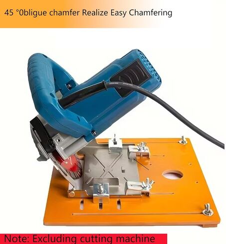 Cutting Machine Base Plate, 11.02"x9.84" Woodworking Circular Saw Bottom Board, Multifunctional Circular Saw Base Plate for Precision Cutting and Milling Tasks in Kuwait