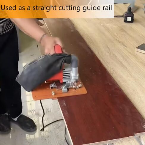 Cutting Machine Base Plate, 11.02"x9.84" Woodworking Circular Saw Bottom Board, Multifunctional Circular Saw Base Plate for Precision Cutting and Milling Tasks in Kuwait