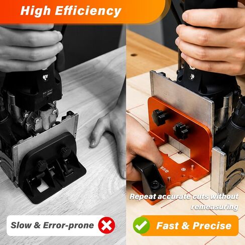 SpeTool Domino Joiner Connector Compatible with Festool Domino DF-500&DF-700, Aluminum Precision Mortising for Woodworking in Kuwait