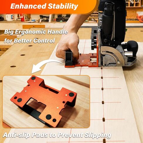 SpeTool Domino Joiner Connector Compatible with Festool Domino DF-500&DF-700, Aluminum Precision Mortising for Woodworking in Kuwait