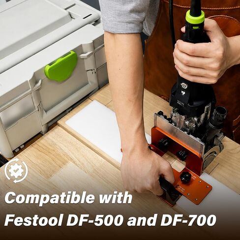 SpeTool Domino Joiner Connector Compatible with Festool Domino DF-500&DF-700, Aluminum Precision Mortising for Woodworking in Kuwait