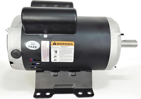 23378805 5HP Air Compressor Motor Fits for Ingersoll Rand Single Phase | 184T Frame 208/230V 3450 RPM 60Hz Electric Motor Replace# 23220064 54421193 56283138 in Kuwait