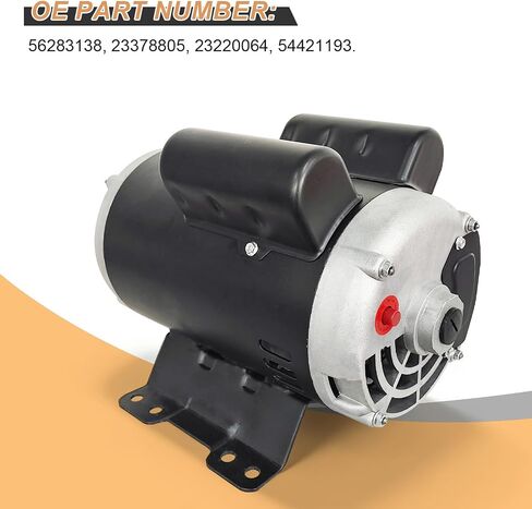 23378805 5HP Air Compressor Motor Fits for Ingersoll Rand Single Phase | 184T Frame 208/230V 3450 RPM 60Hz Electric Motor Replace# 23220064 54421193 56283138 in Kuwait