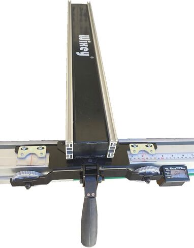 Wixey Professional Table Saw Fence System - Precision Rip Fence Upgrade for Table Saws - Heavy-Duty Aluminum Rail & Steel Fence w/Micro-Adjust Feature – 36" Rip Capacity for Woodworking in Kuwait