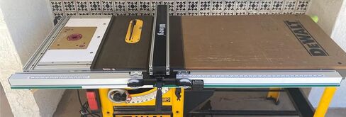 Wixey Professional Table Saw Fence System - Precision Rip Fence Upgrade for Table Saws - Heavy-Duty Aluminum Rail & Steel Fence w/Micro-Adjust Feature – 36" Rip Capacity for Woodworking in Kuwait