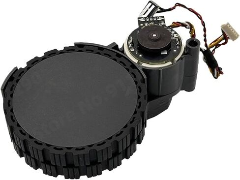 Left and Right Wheels Black Compatible with Roborock Q10 VF/ Q10 VF+/Q10 PF / Q10 PF+/ Q10 S5/Q10 S5+/Q10 X5 /Q10 X5+ Vacuum Cleaner Wheel(Left) in Kuwait