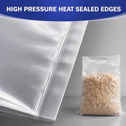 Dust Collector Bags 709563 for JET DC-1100VX / DC-1200VX Dust Collectors | for 6 Mil Thick,19.5" Diameter x 43" Length Heavy Duty Clear Dust Collector Bags, for Woodworking Shop (6-Pack) in Kuwait