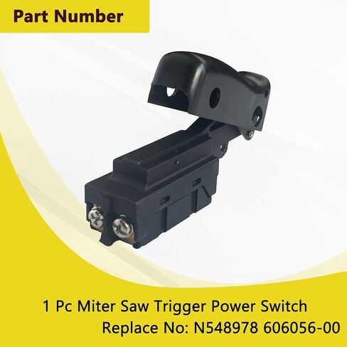 Miter Saw Trigger Power Switch Fit for DW712 DW715 DW716 DW718 DWS779 DWS780 Replacement Part, Replace No: N548978 606056-00 in Kuwait