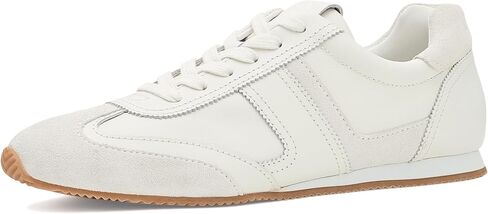 Lauren Ralph Lauren Dani Leather & Suede Low-Profile Sneakers in Kuwait