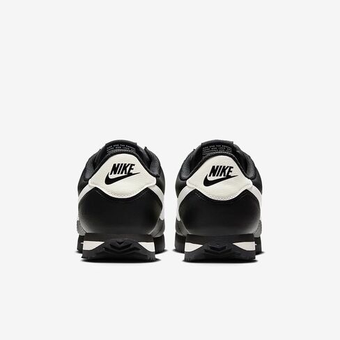 Nike Cortez Leather Women's Shoes (Black/Pale Ivory) Size 6.5 | Lightweight comfort with breathable construction, cushioned support, and durable traction for everyday wear. in Kuwait