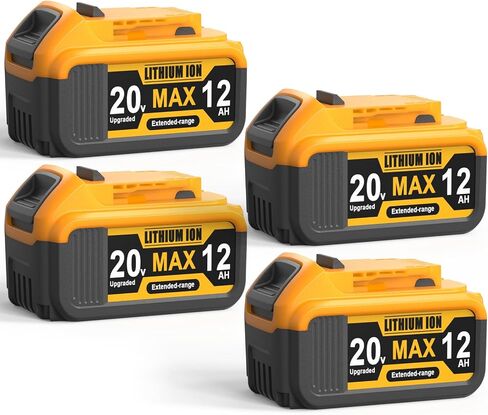 12Ah Replacement High Capacity Lithium for Dewalt 20V Max Battery in Kuwait