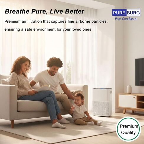 PUREBURG HLVCF10 Replacement Filter Compatible with BLACK & DECKER Advanced Clean & Reviva Vacuum, HLVC + HLVC315J10 HLVC315B10 HLVC315B01 HLVC320J01 HLVC320B01 REVHV8J40, 6-Pack in Kuwait