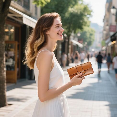 محافظ نسائية طويلة من البولي يوريثان، محفظة رفيعة مدمجة بلونين خالصين مع فتحة بطاقة منفصلة قابلة للفصل، زر انطباق، محفظة ذات سعة كبيرة (أسود) in Kuwait