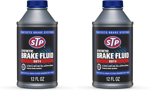 STP Heavy Duty Brake Fluid, Dot 3 Brake Fluid Protects Brake Systems, ABS, Disc and Drum Systems, 12 Oz, STP in Saudi Arabia
