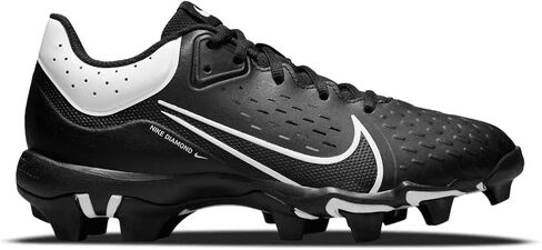 Nike Hyperdiamond 4 Keystone Molded Softball Cleats Black | Black | White SZ 10 in Kuwait