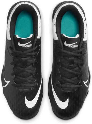 Nike Hyperdiamond 4 Keystone Molded Softball Cleats Black | Black | White SZ 10 in Kuwait
