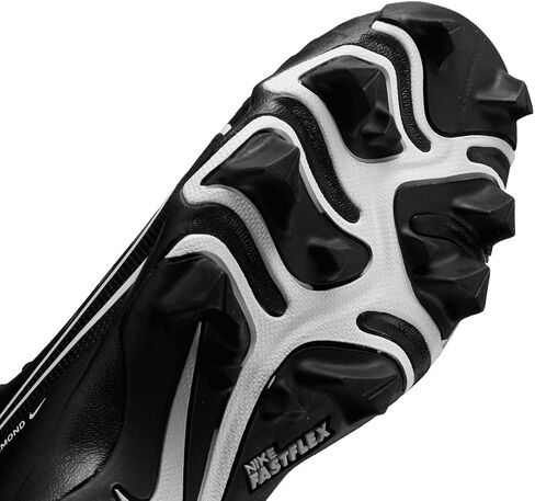 Nike Hyperdiamond 4 Keystone Molded Softball Cleats Black | Black | White SZ 10 in Kuwait