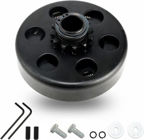 قابض MOTOBULL للطرد المركزي 5/8 بوصة تتحمل 11 سنًا لسلسلة #35، قابض Go Kart متوافق مع Go Kart/دراجة صغيرة تصل إلى 6.5 حصان قابض (5/8 بوصة تتحمل 11 سنًا) in Kuwait