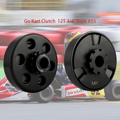 قابض MOTOBULL للطرد المركزي 5/8 بوصة تتحمل 11 سنًا لسلسلة #35، قابض Go Kart متوافق مع Go Kart/دراجة صغيرة تصل إلى 6.5 حصان قابض (5/8 بوصة تتحمل 11 سنًا) in Kuwait
