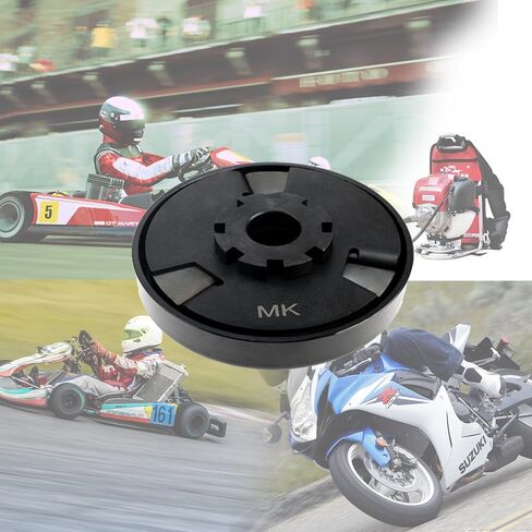 قابض MOTOBULL للطرد المركزي 5/8 بوصة تتحمل 11 سنًا لسلسلة #35، قابض Go Kart متوافق مع Go Kart/دراجة صغيرة تصل إلى 6.5 حصان قابض (5/8 بوصة تتحمل 11 سنًا) in Kuwait