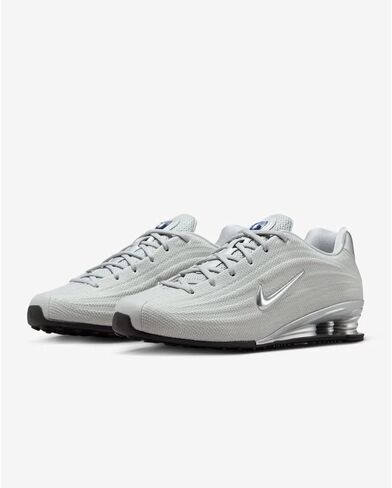 Silver Nike Shox Z W - Silver / Black in Kuwait